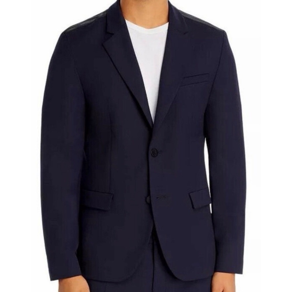 Hugo Boss Karl232X Performance Super-Flex Suit Jacket Dark Blue 40L NEW